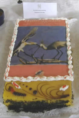Honeyguide cake