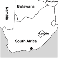South Africa map