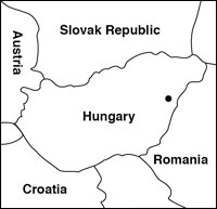 Hungary map