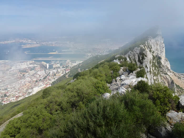 Top of the Rock of Gibraltar