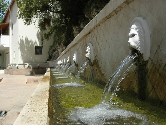 Fountains in Spili 