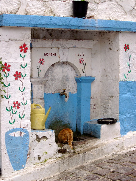 Agiassos fountain (Rob Lucking)